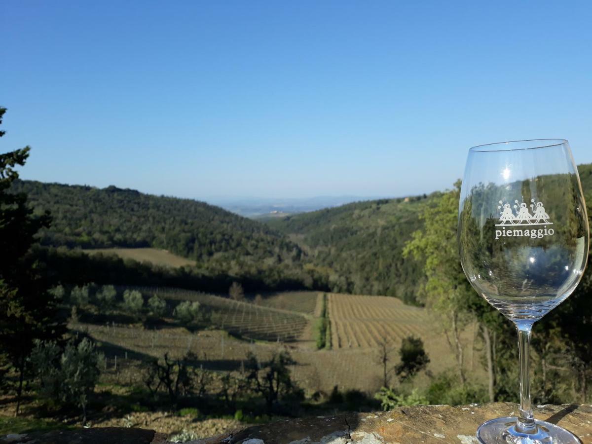 Agriturismo Piemaggino Castellina in Chianti Eksteriør bilde