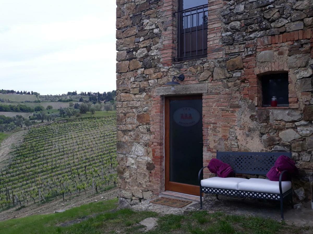 Agriturismo Piemaggino Castellina in Chianti Eksteriør bilde
